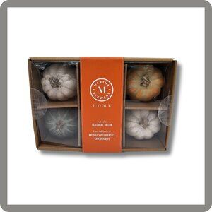 Martha Stewart Home Set of 6 Fall Pumpkins - New